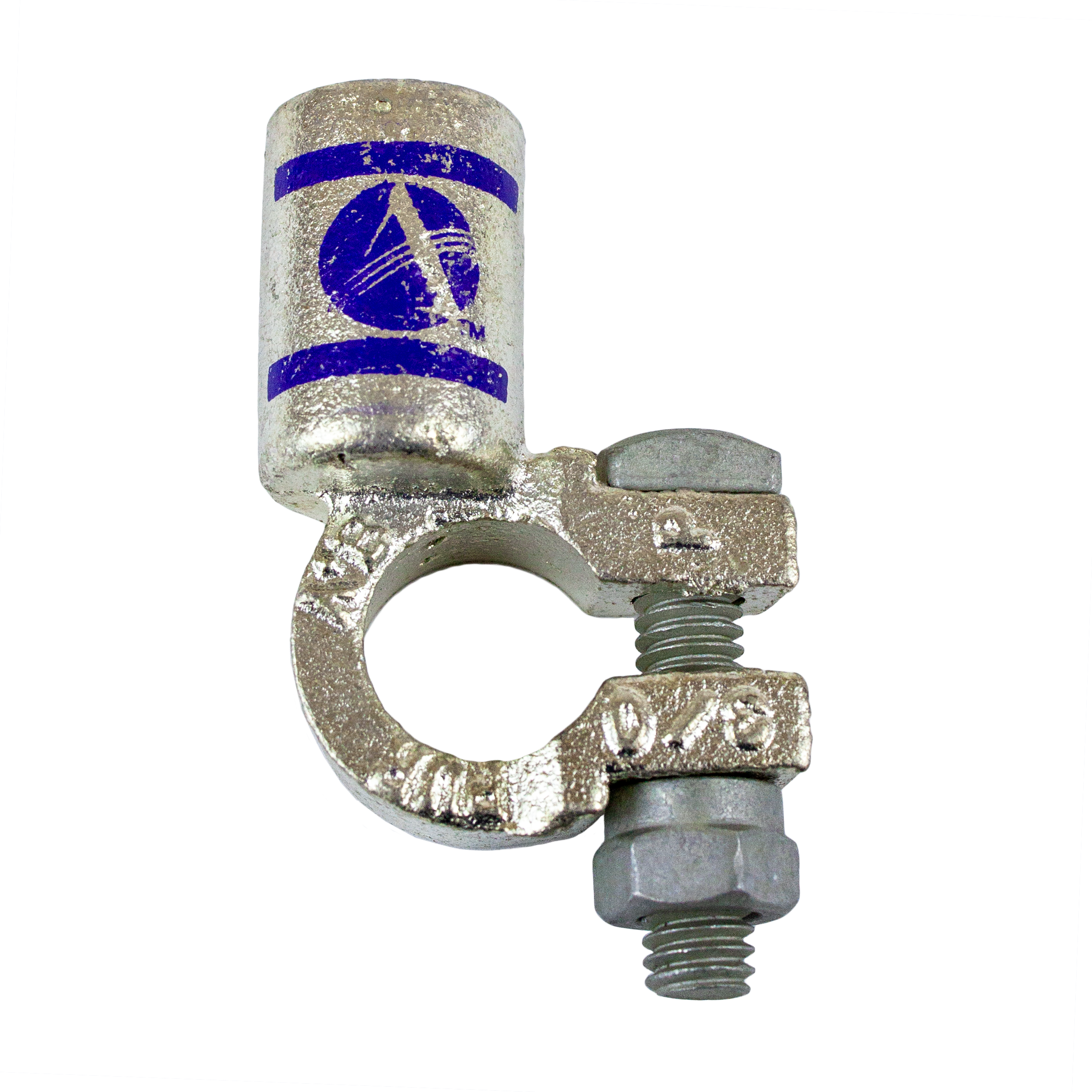 Applied MSS℠ Battery Terminals - Post Top Left Elbows - 3/0 Positive - Purple